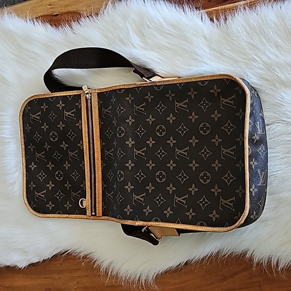 Louis Vuitton Bosphore Crossbody Messenger PM Brown Tan Monogram - Picture 5 of 16